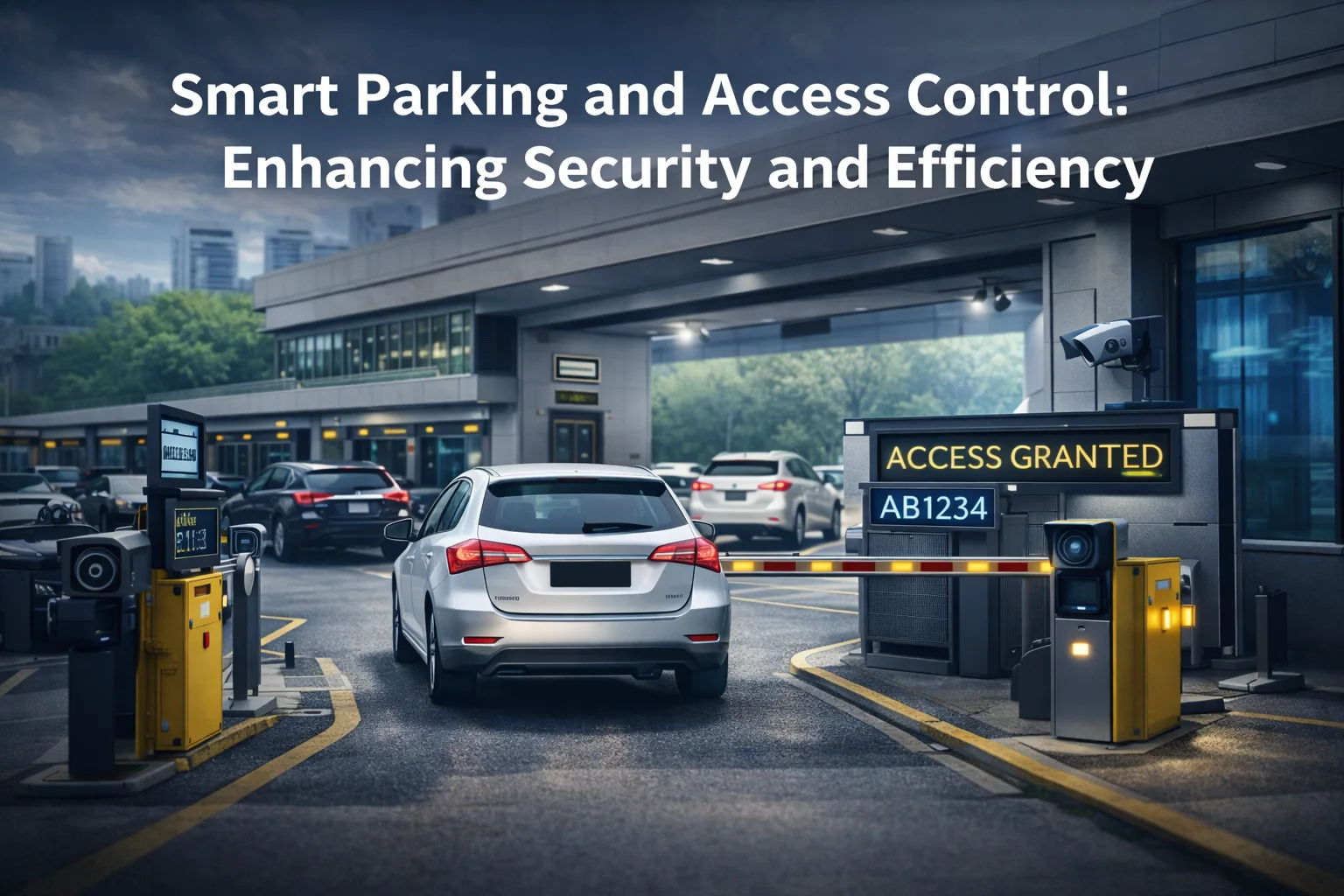 Smart Parking and Access Control: Enhancing Security and Efficiency